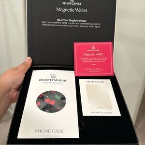 12 PRO MAX Velvet Caviar Phone Case &  Magnetic Wallet